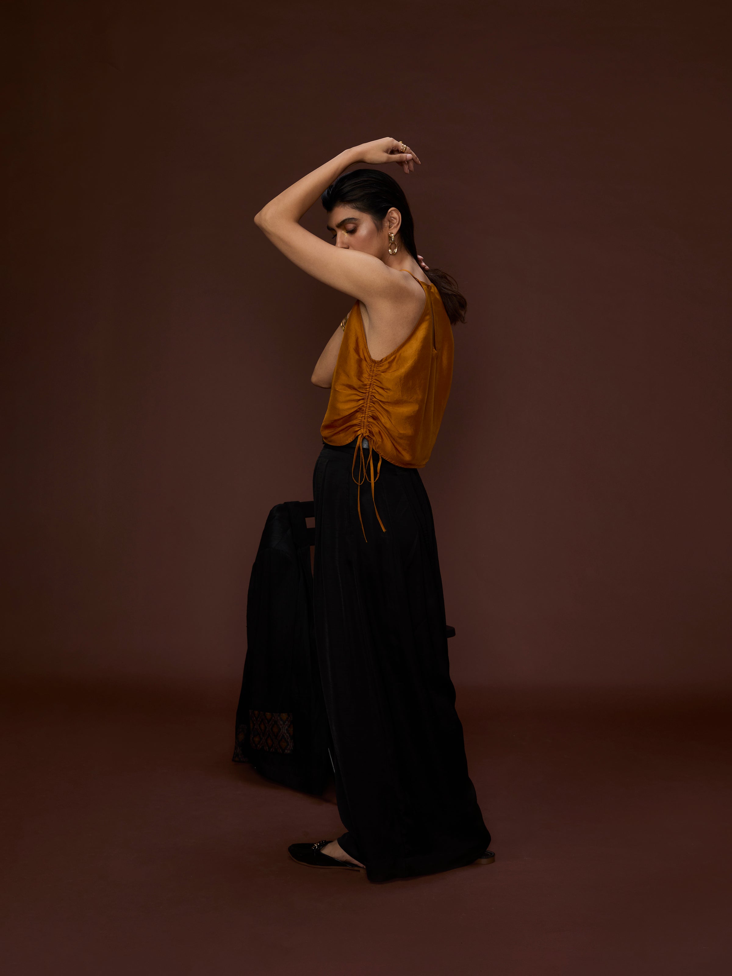 Golden Hour Ruched Top