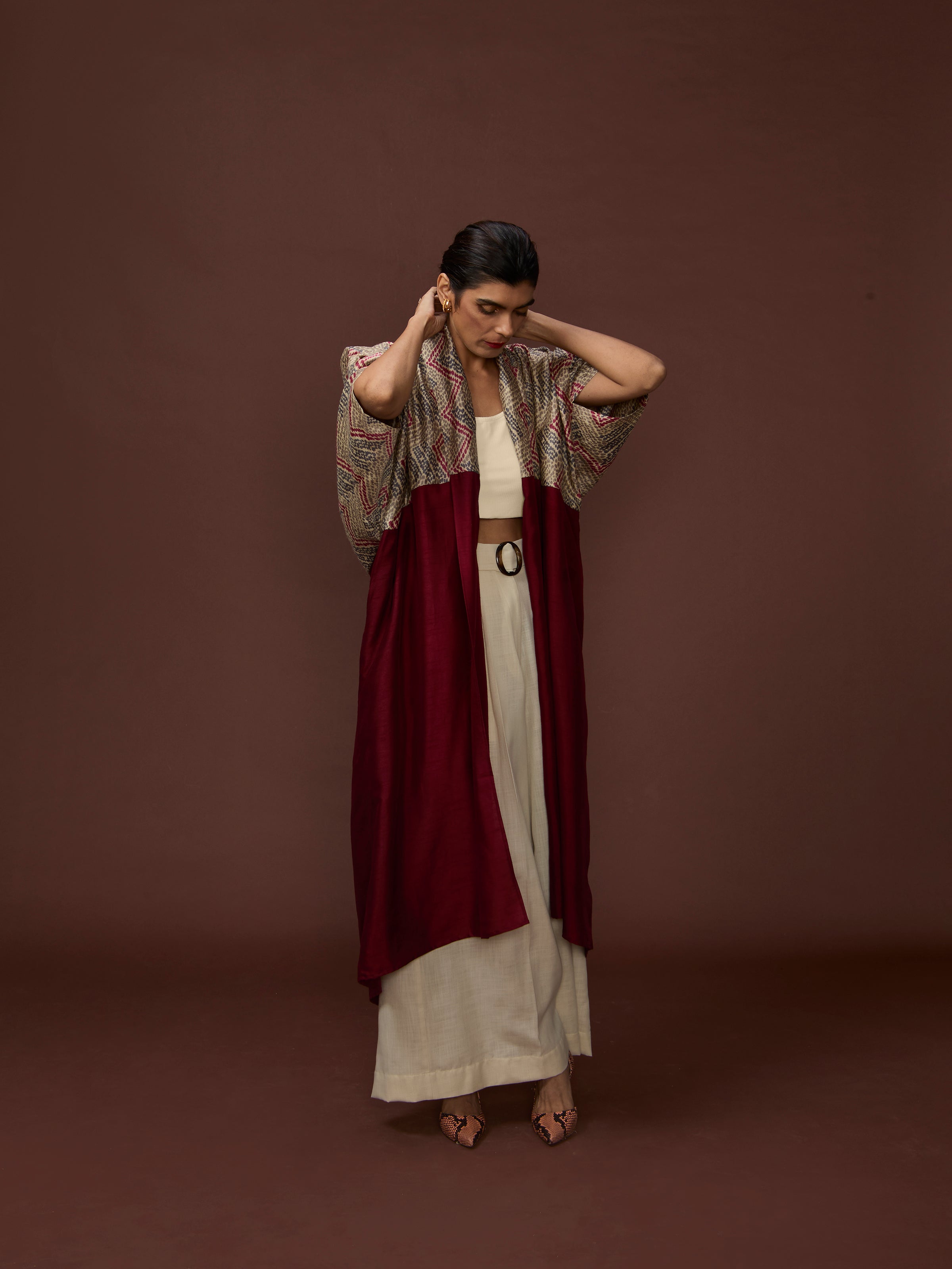 Kimono Overlay Burgundy (Limited Edition)
