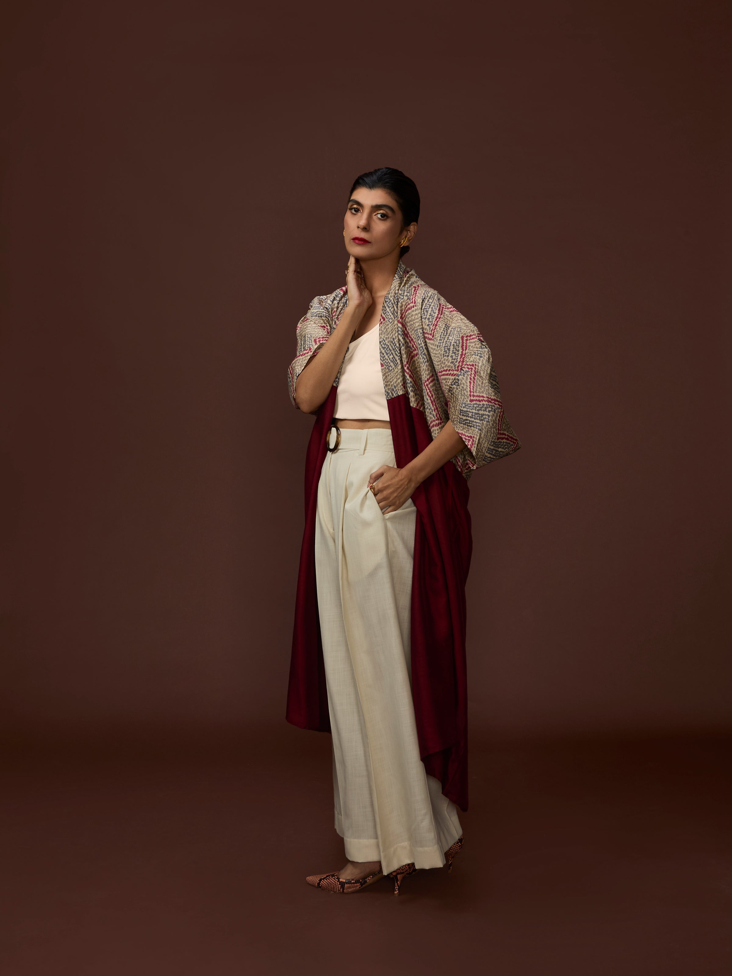 Kimono Overlay Burgundy (Limited Edition)