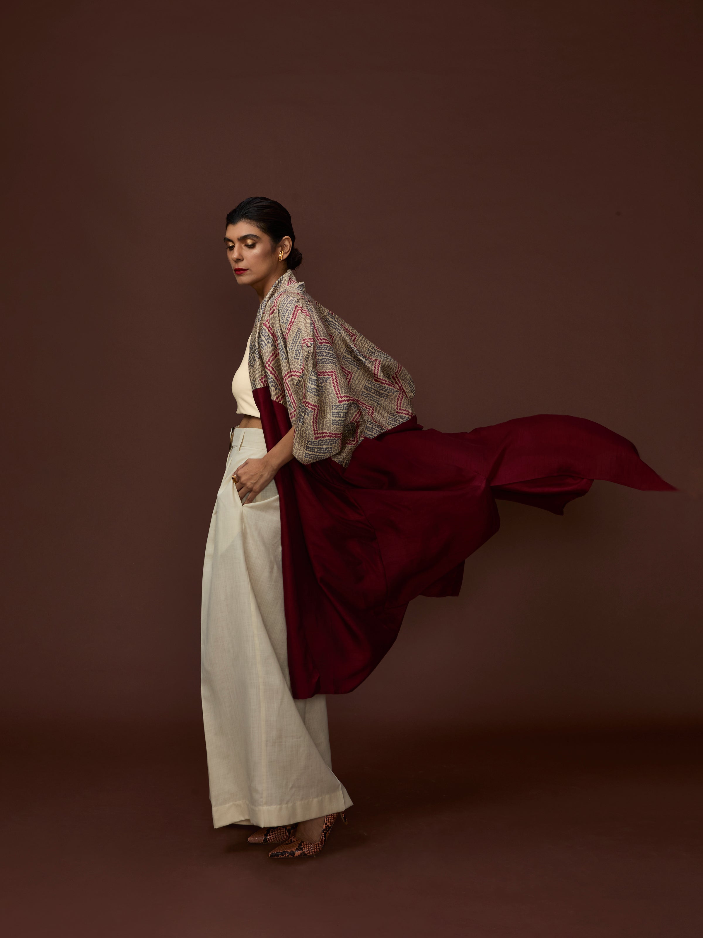 Kimono Overlay Burgundy (Limited Edition)